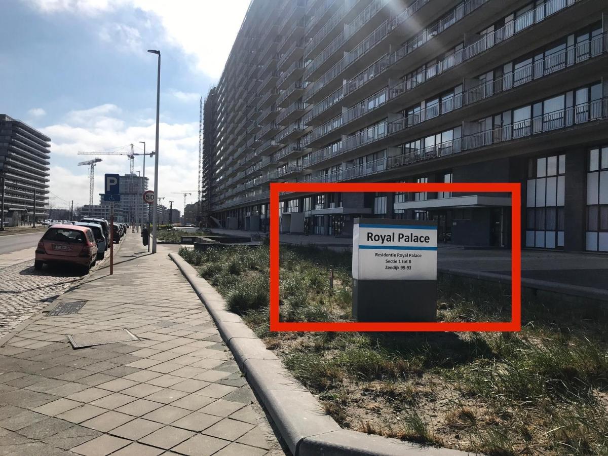 Panoramic Seaview Apartment With Free Private Garage Ostend Luaran gambar